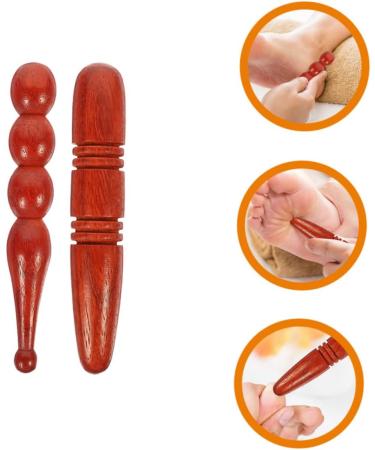 Minkissy 8-Piece Acupuncture Rod Set - Massage & Skin Care Tool for Home & Foot Therapy | Acupuncture Point Roller Stick & Accessories - Buy Online on GoSupps.com