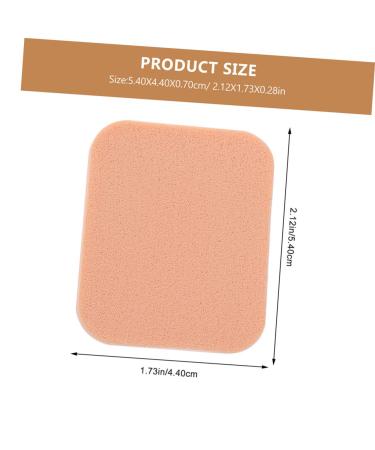 Beaupretty 30 pcs Square Puff Makeup Powder Puff Set - Wet & Dry Synthetic Sponges - Assorted Colors - Buy Online on GoSupps.com