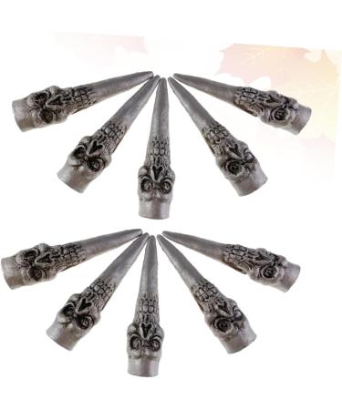 Healeved 2 Sets Fake Nails Nail Art Decoration Fake Party Nails False Nails Props Cosplay Accessories Funny False Nail Halloween Costume Accessories Paw Ornament Make up Apparel - Buy Online on GoSupps.com