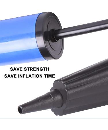 Exercise Ball Pump Kit - Yoga Ball Air Pump with Replacement Plug Set - 13 PCS Blue - Buy Online on GoSupps.com