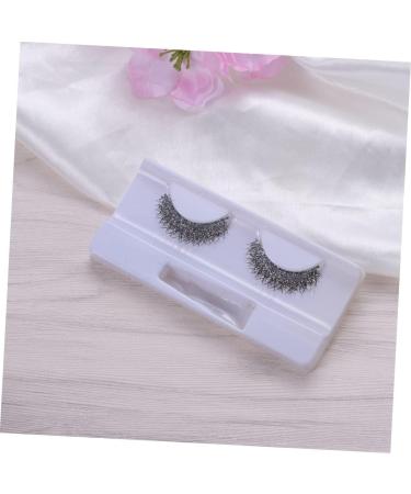 minkissy Shiny Eyelashes Long Thick Eyelashes Cross False Eyelash Women Fake Eyelash Cross Fake Lashes Dense - Buy Online on GoSupps.com