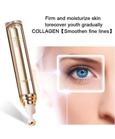 Funnaura Eye Roller for Dark Circles and Puffiness Remover Caffeine Eye Serum with 360 Roller Reduce Wrinkles and Fine Lines - Buy Online on GoSupps.com