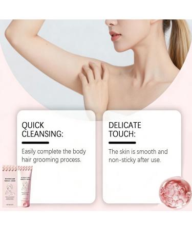 Pack of 2 hair removal creams for sensitive skin gentle formula suitable for legs arms and bikini line for women and men - Buy Online on GoSupps.com