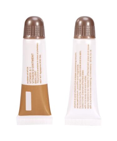 Tbest 10pcs Set Permanent Makeup Tattoo Repair Aftercare Recovery Vitamin A & D Ointment Cream Gel A D Lip Ointment Permanent Makeup After Care A&D Ointment