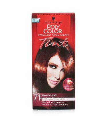 Schwarzkopf Poly Col Tint Mahogany red 1 Count (Pack of 1)