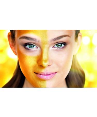 O l na Gold Face Mask - 100% Natural Peel-Off Anti-Aging Alginate Powder for Deep Cleaning Pores | 200g - 10 Treatments - Buy Online on GoSupps.com