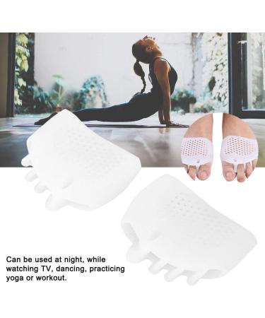 Yinhing Valgus Protector - Silicone Bunion Pain Relief & Toe Corrector (White) - Buy Online on GoSupps.com