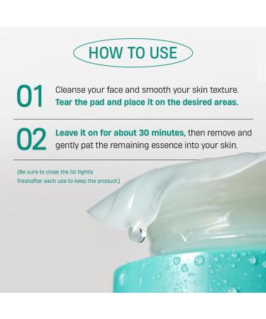 DERMATORY 3-Split Customizable Pore Tightening Gel Pad - Salicylic Acid (BHA), Witch Hazel, Allantoin, Collagen, Pore Minimizing, Targeted Care, Korean Skin Care (30 Pads) - Buy Online on GoSupps.com