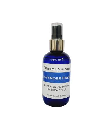 Simply Essential Lavender Fresh Aromatherapy Pillow Spray with Lavender Peppermint & Eucalyptus Essential Oils 100ml