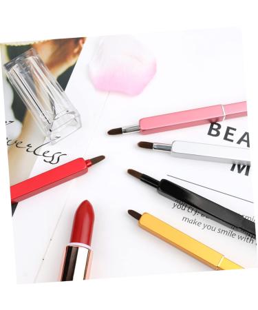 Buy High-Quality Red Lip Brush - Retractable Makeup Tool for Lipstick & Lip Gloss | Perfect for Travel - Buy Online on GoSupps.com