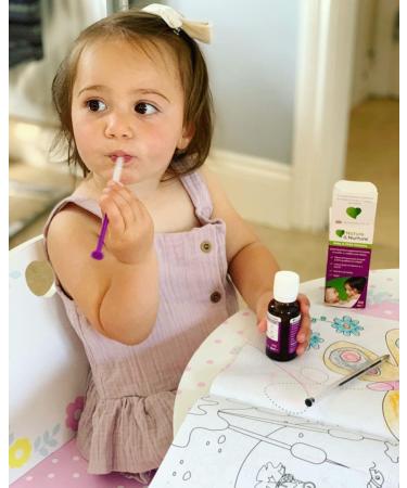 Nature & Nurture Baby & Child Vitamins - Gentle Liquid Vegan Drops for Babies, Toddlers & Children - Made in UK - 60 Doses - Buy Online on GoSupps.com
