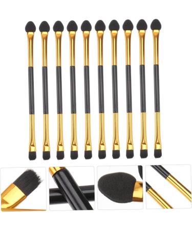 MUSISALY 20pcs Double Ended Eyeshadow Brush Beauty Supply Dual Sided Eyeshadow Makeup Tool Eyeshadow Applicator Eye Shadow Brush for Makeup Double-headed Eyeshadow Brush Cosmetics Kit - Buy Online on GoSupps.com