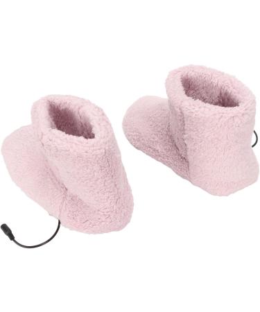 Buy Electric Heat Shoes - USB Charging Plush Foot Warmers for Winter | Relaxing Heated Slippers (Black) - International Shipping - Buy Online on GoSupps.com