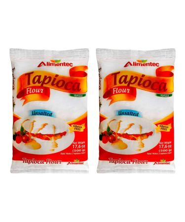 Alimentec Tapioca Flour Hydrated Gluten Free 17.6 oz ( Pack of 2 )