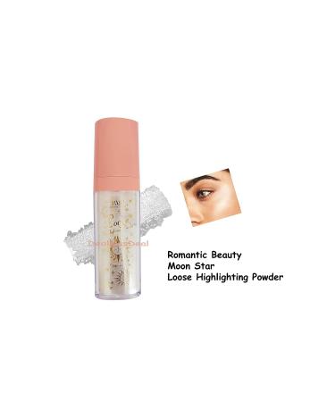 Romantic Beauty Moon Stars Stick Highlighter: Silky Shine Loose Powder for Face & Body Makeup - Buy Online on GoSupps.com