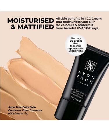 Shop Avon Skin Goodness CC Cream Medium Wheat 18g - Worldwide Shipping Available - Buy Online on GoSupps.com