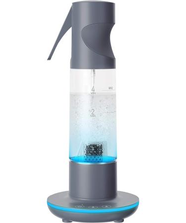 Ozone Clean Chemical-Free Disinfectant Spray, 3-in-1 Multipurpose Surface Cleaner, Sanitizer, Deodorizer for Home, Office,Travel, Reusable Bottle for Counters, Appliances, Food, Toys, Black, HoMedics