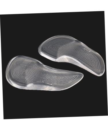 Beaupretty Half Insoles Heel Cushions - 3 Pair Anti-Slip Metatarsal Foot Support for High Heels Clear Gel Pads - Buy Online on GoSupps.com
