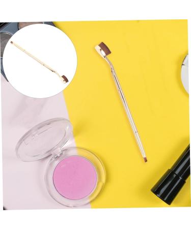 POPETPOP Makeup Brush Tools Eye Makeup Eyebrow Brush Eye Brow Brush Concealer Brush Teeth Eyebrow Spoolie Brush Concealer Blending Brush Double Head Set Aluminum Tube - Buy Online on GoSupps.com