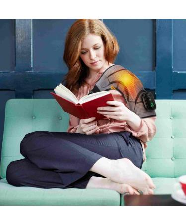 Buy Cordless Electric Shoulder Heating Pad Massager | Heated Wraps for Pain Relief | International Shipping - Buy Online on GoSupps.com