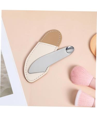 FOYTOKI Makeup Mixing Spatula Beauty Makeup Spatula Makeup Mixer Scraper Makeup Spatula Tool Stainless Steel - Buy Online on GoSupps.com