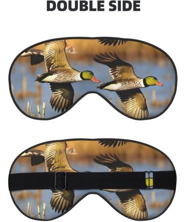 Buy Hunting Fly Wild Print Sleep Eye Mask | Soft Eyeshade for Travel & Naps | Unisex Comfort - Buy Online on GoSupps.com