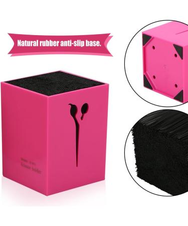 Barber Scissors Holder Box Non Slip Base Combs Shears Storage Box Barber Professional Salon Hairdressing Scissors Rack Holder Storage for Hairstyling Combs Clips Brusehs - Buy Online on GoSupps.com