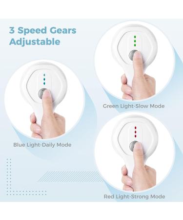 Electric Body Shower Brush with 5 Cleansing Heads - Long Handle Back Scrubber for Exfoliating & Massage - IPX7 Waterproof Rechargeable Design - Buy Online on GoSupps.com