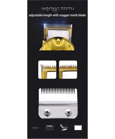 Professional Rechargeable Hair Clipper with Adjustable Steel Blades - Electric Hair Trimmer for Men | International Shipping Available - Buy Online on GoSupps.com