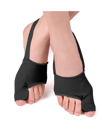 Bunion Corrector Orthopedic Splint Toe Separator for Pain Relief - Hallux Valgus Correction Straightener, Non-Surgical Solution, Summer Foot Care - 1oz (Black) - Buy Online on GoSupps.com