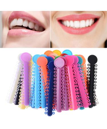 1040 Pcs Multicolored Orthodontic Ligature Ties O-Rings for Braces - Elastic Bands (Color) - Buy Online on GoSupps.com