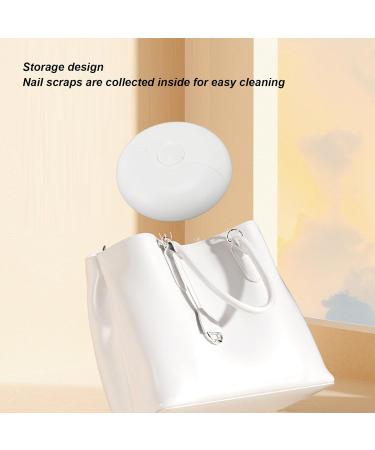 Electric Nail Cutter File Nail Scraps Storage High Low Speed Nail File Polisher Safety Electric Automatic Nail Clipper for Kids USB Rechargeable (Narootea4kmi817yb-12) - Buy Online on GoSupps.com