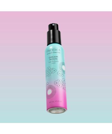 Pacifica Hair Perfume & Body Fragrance Spray Mist - Dream Moon with Bergamot Pear Pink Rose Coconut Vanilla Sandalwood & Patchouli Alcohol-Free Vegan & Cruelty-Free 5 oz (1 Count) New Dream Moon 5 Fl Oz (Pack of 1) - Buy Online on GoSupps.com