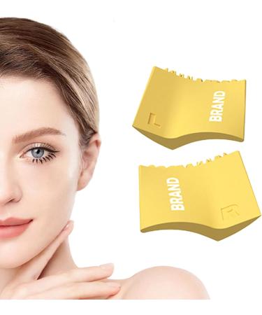 Eyelash Stamps Tool | Eyeliner Stamp Eye Liner Tool | Extensions Natural Looking Bottom Lashes for Makeup Beginner Girls Yellow - Buy Online on GoSupps.com