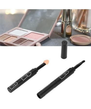 4 in 1 Telescopic Makeup Brushes Set - Retractable Lipstick Eyebrow Eyeshadow & Face Brush - Portable Cosmetic Tool for Home Travel & Beauty Salons (Black - Buy Online on GoSupps.com