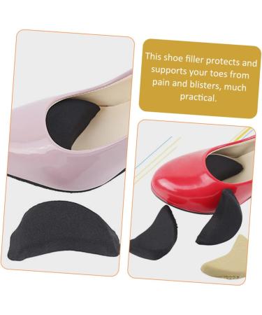 High Heel Pads - FOMIYES 6 Pairs Gel Insoles & Toe Filler for Women | Soft Sponge Shoe Insert & Size Reducer - Buy Online on GoSupps.com
