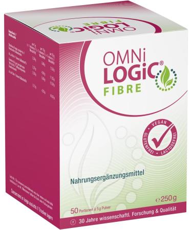  OMNI LOGIC OMNi LOGiC FIBRES | Natural Source of Fiber | Powder | Vegan | Non-GMO | 250g - Buy Online on GoSupps.com