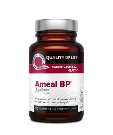 Quality of Life Labs Ameal BP Cardiovascular Health 3.4 mg 30 VegiCaps