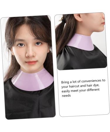 Ipetboom Scarf Hair Cut Cape Fox Ears Headband Collar Stays for Men Hair Cutting Guide Collar Cutting Collar for Hairstylist Mens Apron Mens Overalls Cape for Hair Cutting Purple 29x29cm - Buy Online on GoSupps.com