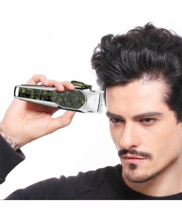 Professional Rechargeable Hair Clippers & Beard Trimmer for Men | Adjustable Cordless Camo Hair Trimmer - International Shipping Available - Buy Online on GoSupps.com