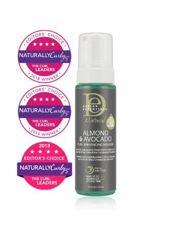 Design Essentials Curl Enhancing Mousse Almond & Avocado Collection 7.5 oz - Define & Enhance Curls - Buy Online on GoSupps.com
