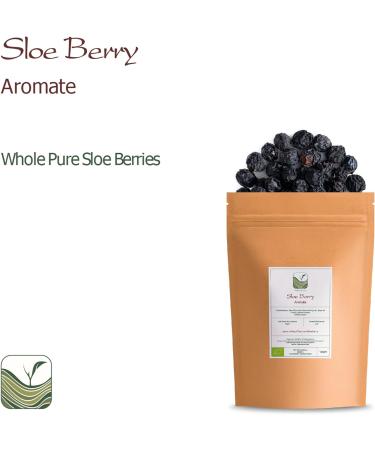 Blackthorn Dried Berries Organic Quality - Sloe Berries - Sherrys Berries 200g - Buy Online on GoSupps.com