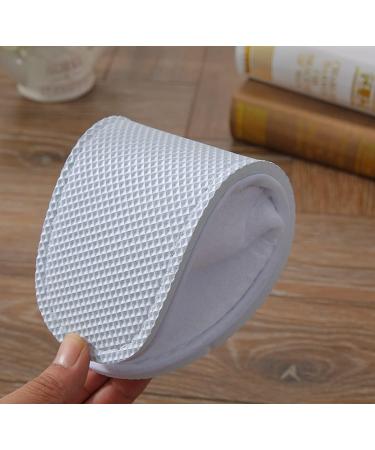 Buy QUUPY 2 Pairs Closed Slippers - Spa & Hotel Wear | UK Size 6/9 | Comfortable & Stylish White Slippers for Parties - International Shipping Available - Buy Online on GoSupps.com