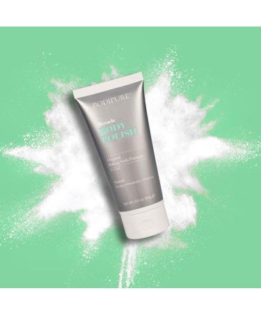 BodiPure Miracle Body Polish - Exfoliating Body Scrub & Body Wash for All Skin Types - Natural Smooth Skin pH Balance & Clear Pores - 6.5oz - Buy Online on GoSupps.com