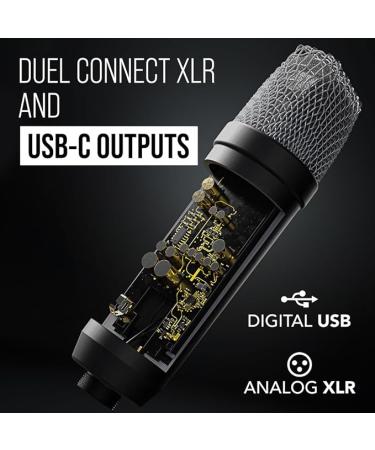 RÃDE NT1 5th Generation Large-Diaphragm Studio Condenser Microphone with XLR and USB Outputs & Focusrite Scarlett Solo 3rd Gen USB Audio Interface - Buy Online on GoSupps.com