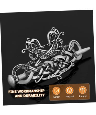 minkissy Viking Knot Hairpin Vintage Hair Chopsticks Metal Hair Clips for Women Antique Style Hair Stick Vintage Hair Clasp Hair Slide Hairpins Bobby Clockwork Modeling Bride Alloy - Buy Online on GoSupps.com