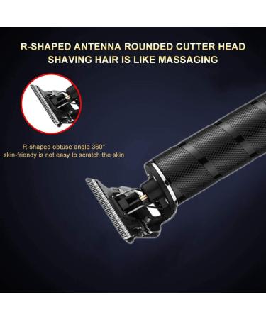 Luejnbogty Rechargeable Cordless Cutting Trimmer Hair Clippers Electric Clippers Barber Grooming Silver - Buy Online on GoSupps.com