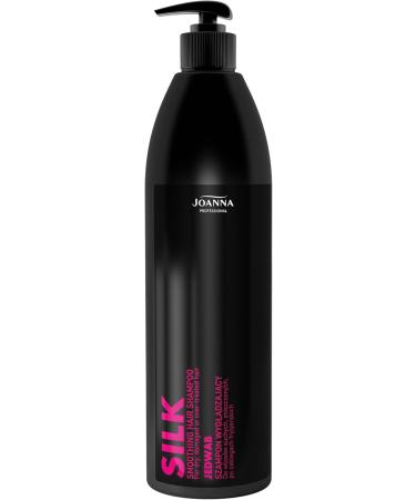 Joanna Professional_Silk Smoothing Hair Shampoo cleansing shampoo for dry and damaged hair with silk 1000ml - Buy Online on GoSupps.com