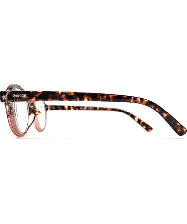 Shop Venice ELTON Modern Vintage Reading Glasses for Men & Women - +1.0 to +3.5 Demi Red - Buy Online on GoSupps.com