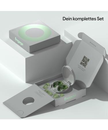 Loop Engage Earplugs for Clear Conversations - Low Noise Reduction 8 Attachments XS/S/M/L SNR 16DB - Perfect for Social Events & Parents - Buy Online on GoSupps.com